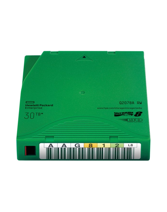 hewlett packard enterprise !HPE LTO-8 30TB RW Data Cartridge Q2078A główny