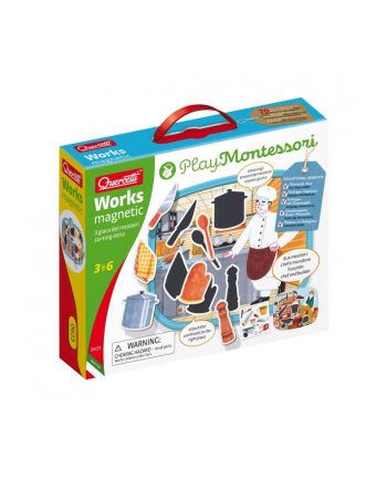 quercetti Montessori Play Układanka magnetyczna Zawody 0623