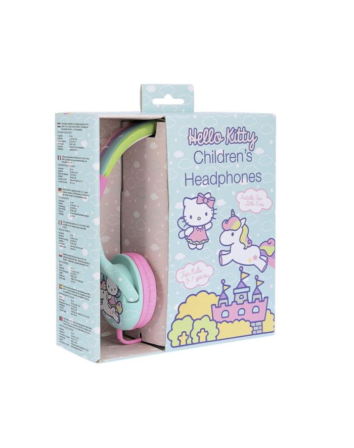 globix Słuchawki dla dzieci Junior Hello Kitty Jednorożec HK0568 główny