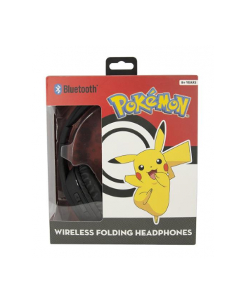 globix Słuchawki bluetooth Pokemon czarne PK0668