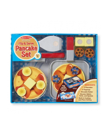 melissa & doug MELISSA Drewniany zestaw do naleśników 19342