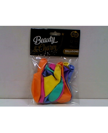 godan Balony Beauty&Charm makaronowe mix 12'' 10szt.