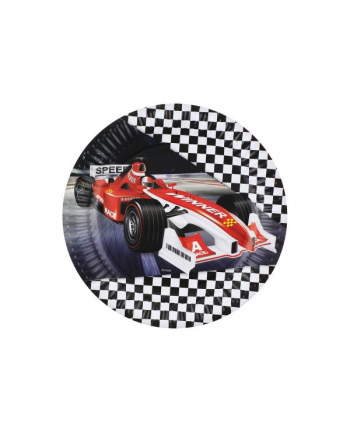 godan Talerzyki papierowe FORMUŁA 18cm 6szt.