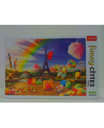Puzzle 1000 elementów Słodki Paryż 10597 Trefl