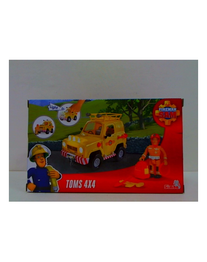 Strażak Sam Jeep ratunkowy 4x4 z figurką Simba główny