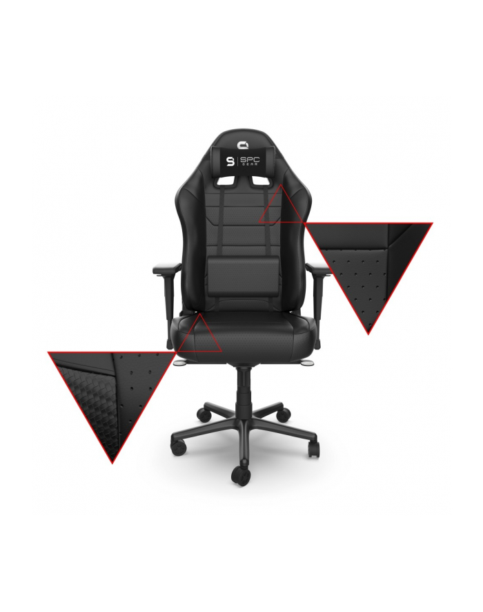 silentiumpc Krzesło dla graczy SPC Gear SR800 Czarne główny