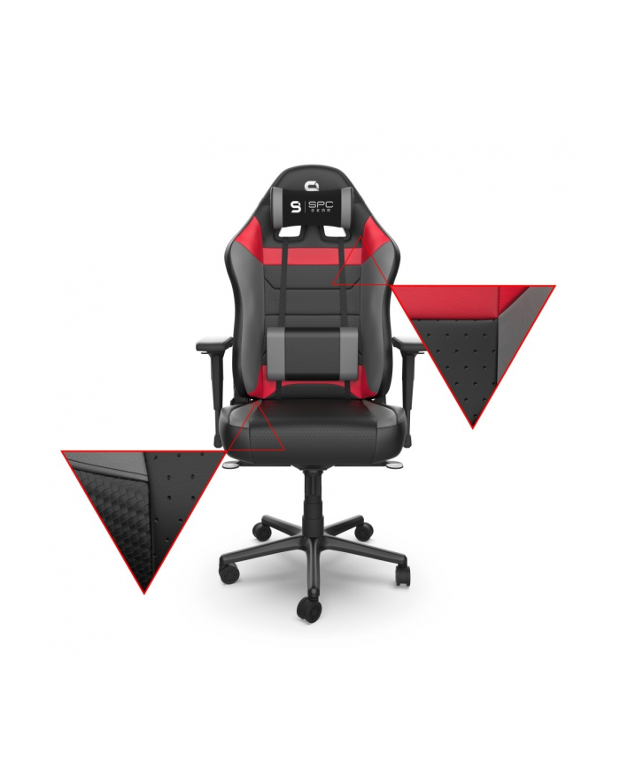 silentiumpc Krzesło dla graczy SPC Gear SR800 Czerwone główny