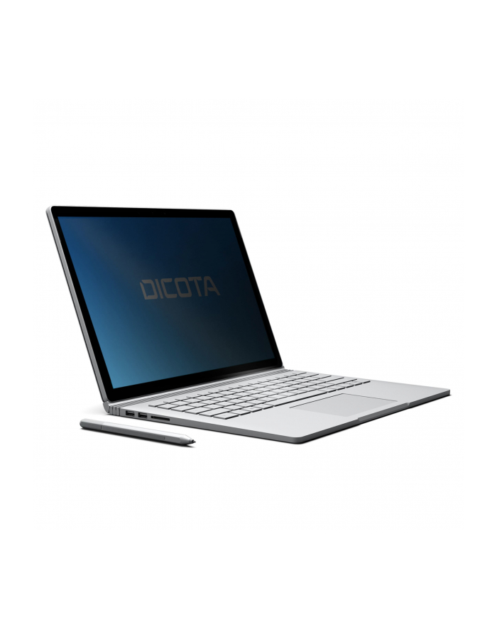 dicota Filtr prywatności 2-drożny do Surface Book / Surface Book 2 / 13.5, samoprzylepny główny