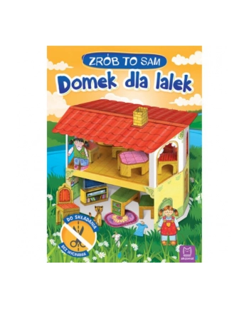 aksjomat Książka Domek dla lalek. Zrób to sam.