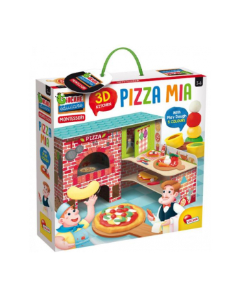 lisciani giochi Montessori Pizza Mia 3D + plastelina 76833 LISCIANI