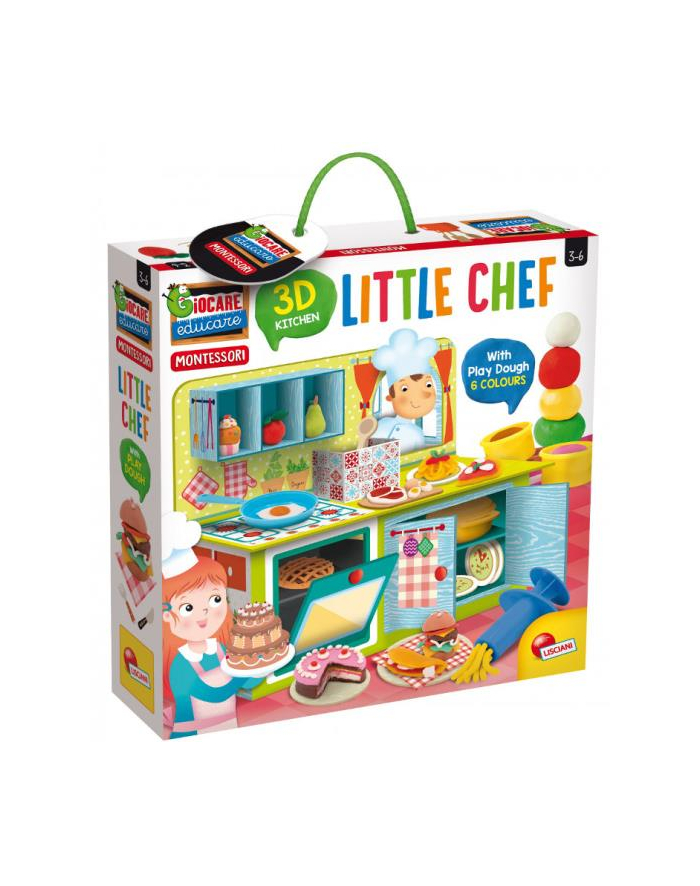 lisciani giochi Montessori Chef 3D + plastelina 76840 LISCIANI główny