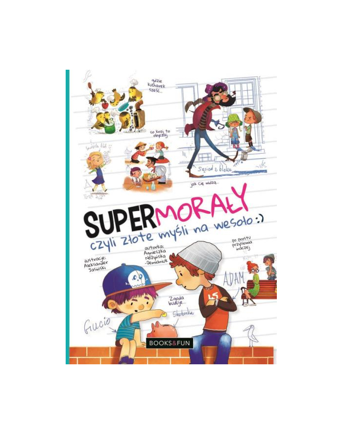 booksandfun Książka Super morały czyli złote myśli na wesoło główny