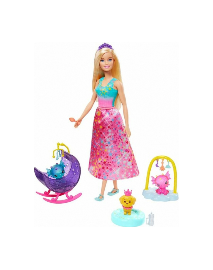 Barbie Dreamtopia Baśniowe przedszkole Księżniczka smoki i szczeniaczek GJK51 p6 MATTEL główny