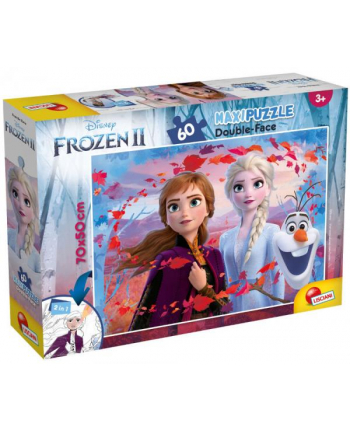 lisciani giochi Puzzle dwustronne 60el Maxi Frozen 2 72286 LISCIANI