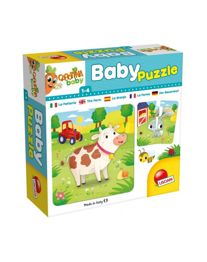 lisciani giochi Carotina Baby Puzzle Farma 80083 LISCIANI główny