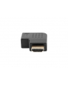 lanberg Adapter HDMI(M) - HDMI(F) Kątowy 90 stopni prawo Czarny - nr 5