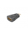 lanberg Adapter HDMI(M) - HDMI(F) mini Czarny - nr 1