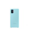 Etui do Galaxy A51 Silicone Cover niebieskie - nr 13