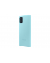Etui do Galaxy A51 Silicone Cover niebieskie - nr 15