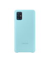 Etui do Galaxy A51 Silicone Cover niebieskie - nr 3