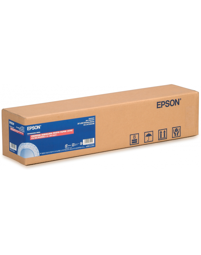 EPSON photopaper semigloss 24inch Seidenmattphotopaper 255g/m roll główny
