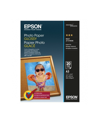 EPSON Photo Paper Glossy A3 20 sheets