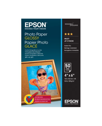 EPSON Photo Paper Glossy 10x15cm 50 sh