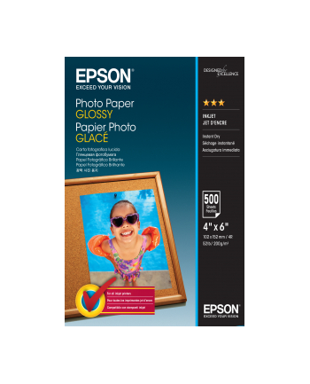 EPSON Photo Paper Glossy 10x15cm 500 sh