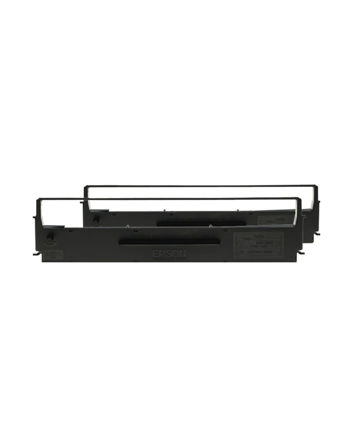epson Black Ribbon Cartridge for LX-350/300+/300+II, Dualpack główny