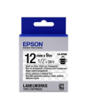 EPSON LK-4TBW Adhésif fort Noir/Trans - nr 11