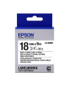 EPSON LK-5WBW Strong Adh. Black on White tape 18mm, 9m - nr 12
