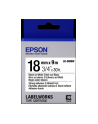 EPSON LK-5WBW Strong Adh. Black on White tape 18mm, 9m - nr 6