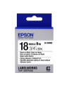 EPSON LK-5WBW Strong Adh. Black on White tape 18mm, 9m - nr 7