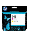 hp inc. HP 744 Magenta & Yellow Printhead - nr 1