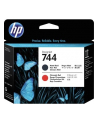 hp inc. HP 744 Matte Black & Red Printhead - nr 20