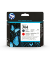 hp inc. HP 744 Matte Black & Red Printhead - nr 6