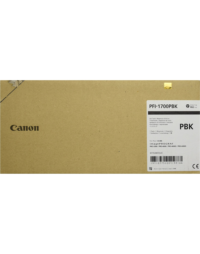 CANON Ink PFI-1700 Photo Black główny