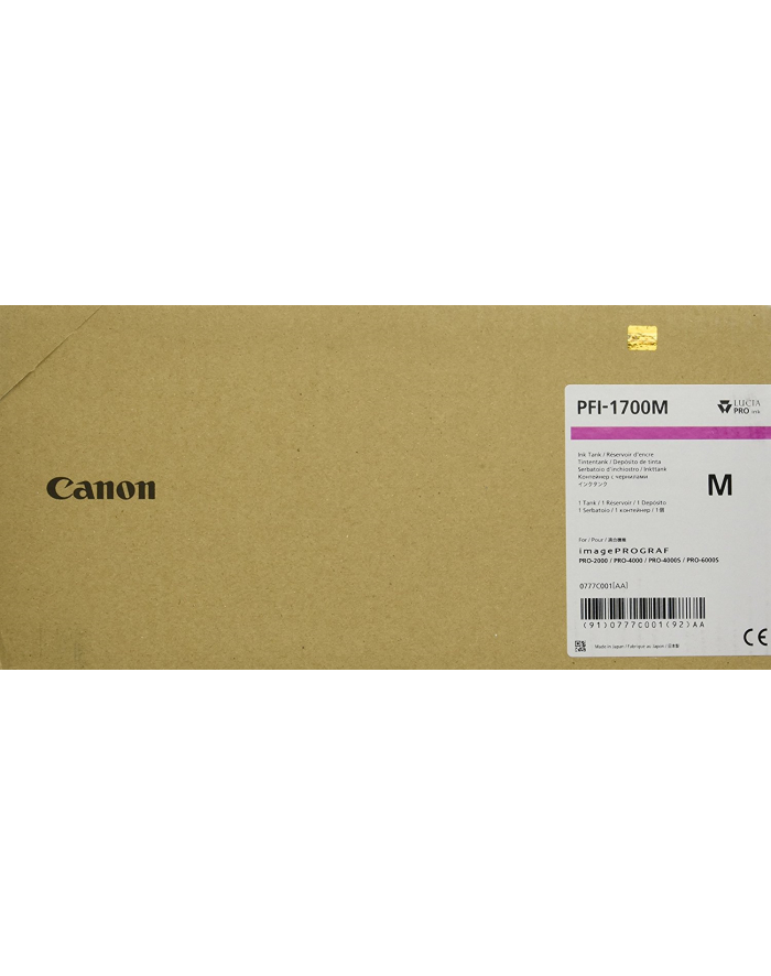 CANON Ink PFI-1700 Magenta główny