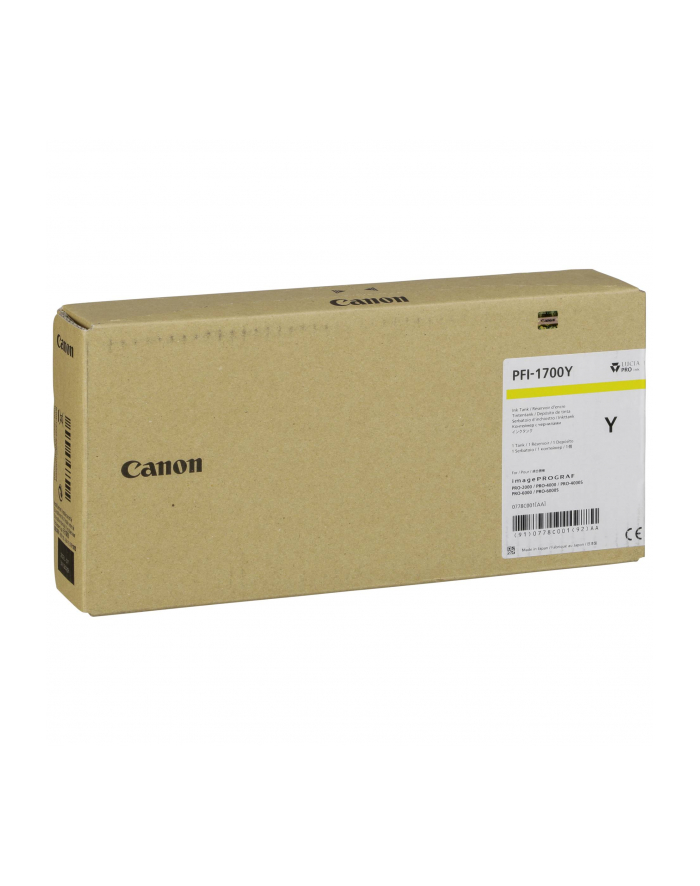 CANON Ink PFI-1700 Yellow główny