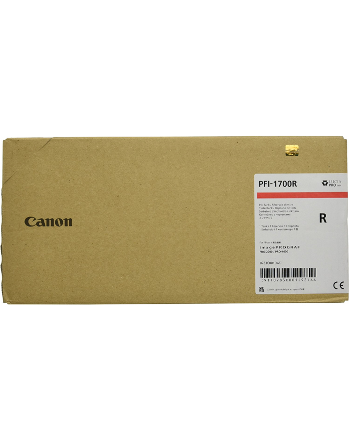 CANON Ink PFI-1700 Red główny