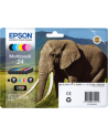EPSON 24 Ink cartridge black and five colour standard capacity 29.1ml 1-pack RF-AM blister - nr 1