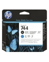 hp inc. HP 744 Photo Black & Cyan Printhead - nr 1