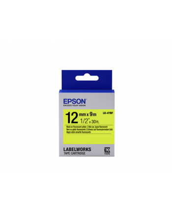 EPSON LK-4YBF Fluorescent 12mmx9m