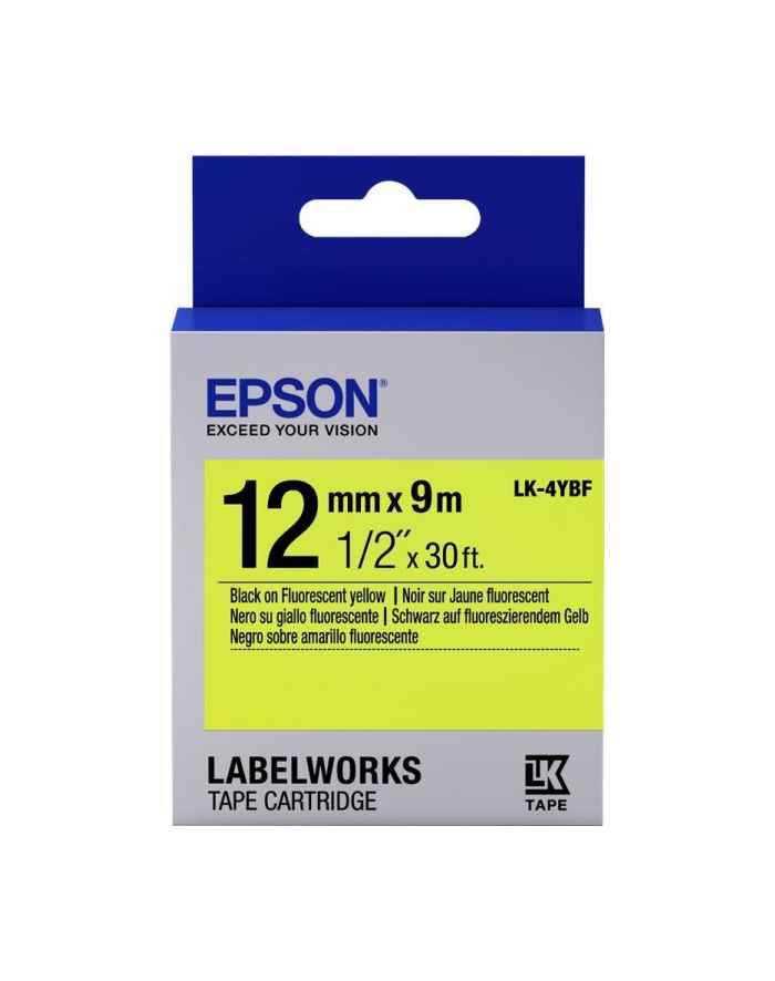 EPSON LK-4YBF Fluorescent 12mmx9m główny