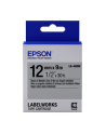 EPSON LK-4SBM Label Cartridge - Black on Metallic silver - 12mm x 9m - nr 1