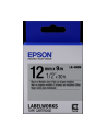 EPSON LK-4SBM Label Cartridge - Black on Metallic silver - 12mm x 9m - nr 6