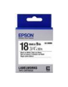 EPSON LK5WBN Standard Black on White tape 18mm - 9m - nr 10