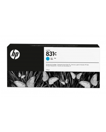 hp inc. HP 831C 775ml Cyan Latex Ink Cartridge