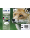 EPSON T1285 ink cartridge black and tri-colour standard capacity 5.9ml and 3 x 3.5ml 4-pack RF-AM blister - nr 2