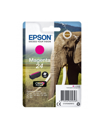 EPSON C13T24234012 Tusz Epson T2423 magenta 4,6 ml XP-750/850